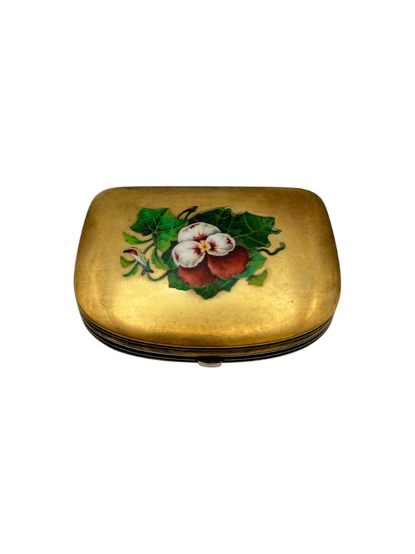 Russian silver gilt and champleve enamel purse by Khlebnikov, Moscow, 1875. - image 4