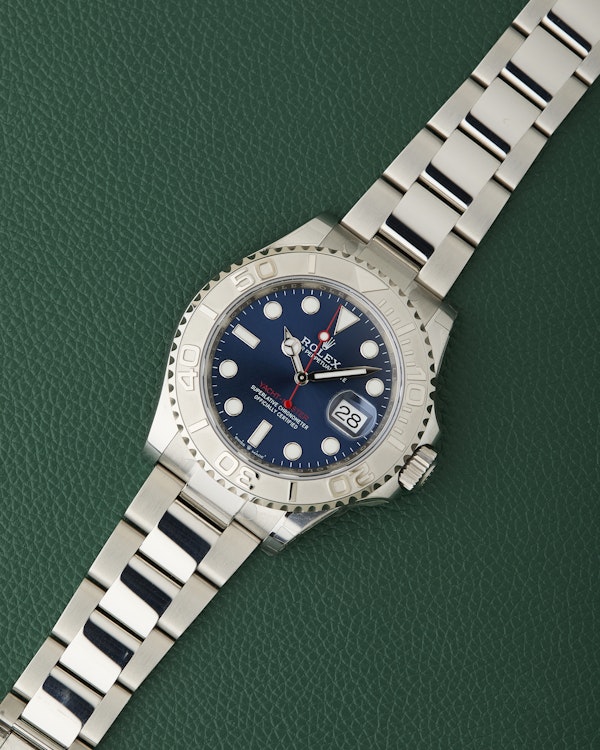 Rolex Yacht-Master 40 Ref. 126622 Bright Blue Dial Full Set June 2025 - image 3