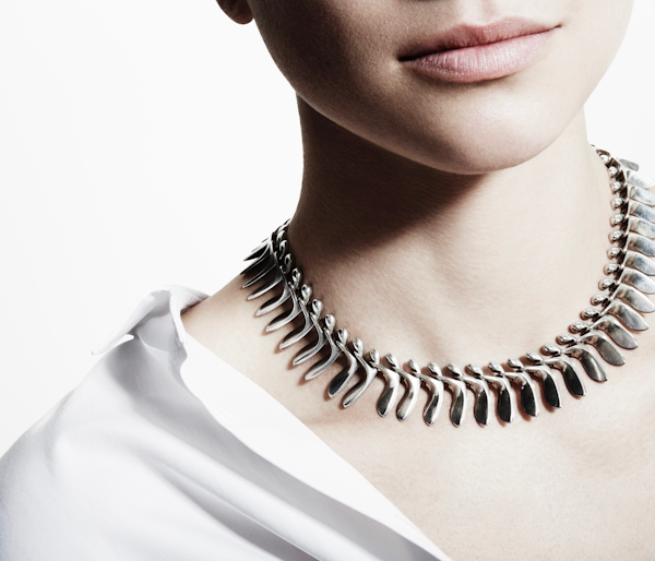 Georg Jensen Sycamore Pod Necklace - image 4