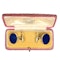 Lapis & 18ct Gold Cufflinks | Carlo Weingrill | Italian c.1950s - image 2
