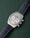 Zenith A788 El Primero Blue Dial Vintage Steel Chronograph - image 6