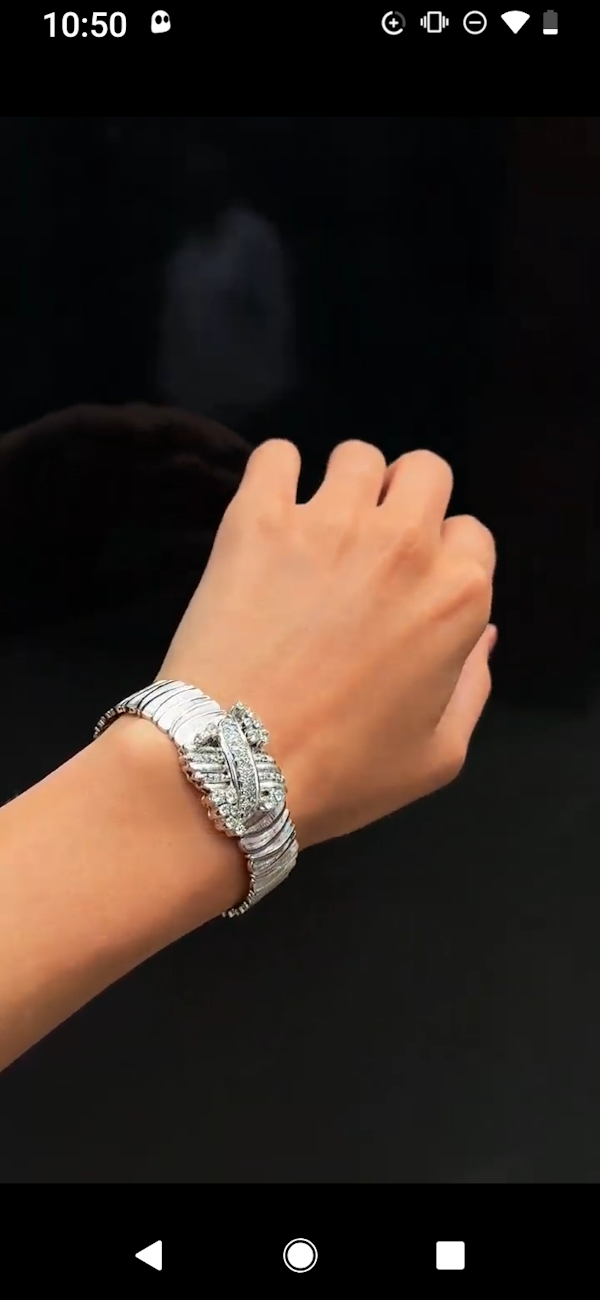 Vintage Diamond Bracelet - image 4