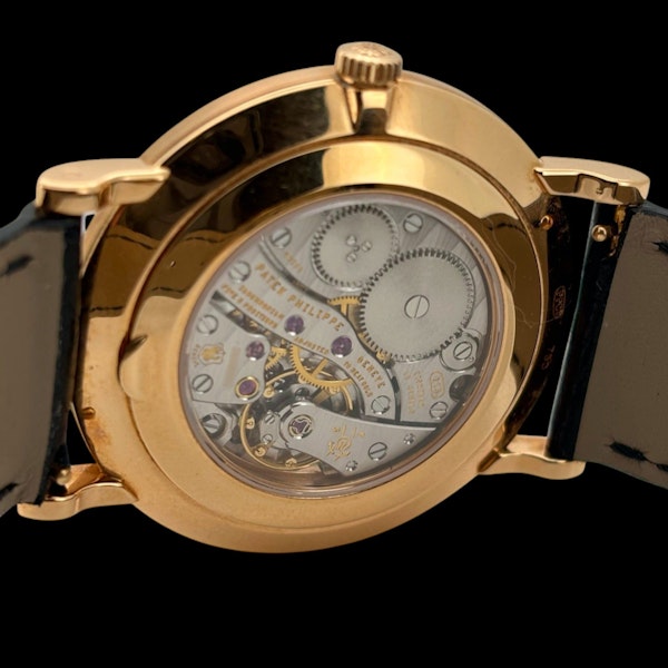 PATEK PHILIPPE CALATRAVA 36mm 18K ROSE GOLD FULL SET UK PAPERS 2013 - 5119R-001 - image 5
