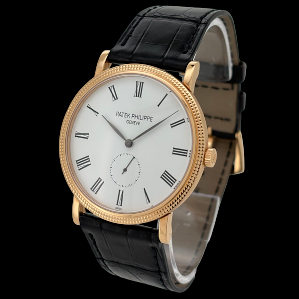 PATEK PHILIPPE CALATRAVA 36mm 18K ROSE GOLD FULL SET UK PAPERS 2013 - 5119R-001 - image 1