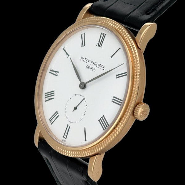 PATEK PHILIPPE CALATRAVA 36mm 18K ROSE GOLD FULL SET UK PAPERS 2013 - 5119R-001 - image 2