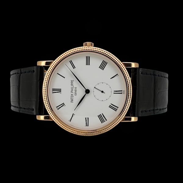 PATEK PHILIPPE CALATRAVA 36mm 18K ROSE GOLD FULL SET UK PAPERS 2013 - 5119R-001 - image 4