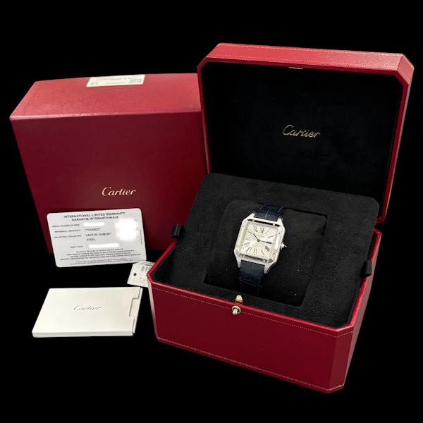 CARTIER SANTOS DUMONT WSSA0022 FULL SET 2025 - image 6