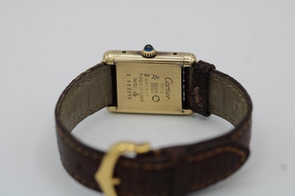 Cartier Tank Must De Tank Original Cartier Strap and Buckle - image 3