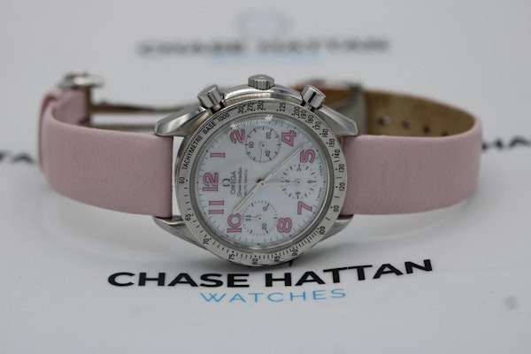 Omega Speedmaster Mother of Pearl Dial with Pink Hour Markers - image 2