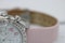 Omega Speedmaster Mother of Pearl Dial with Pink Hour Markers - image 6