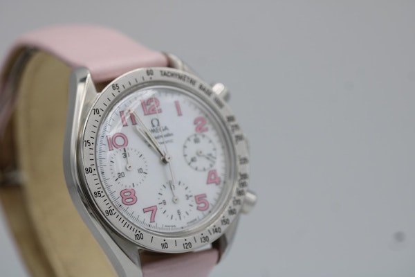 Omega Speedmaster Mother of Pearl Dial with Pink Hour Markers - image 13