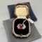 Burma Natural (NO indications of heating) Pinkish Orange Spinel Diamond Ring in Platinum date circa1950, SHAPIRO & Co since1979 - image 8