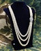 Downstairs at Grays: A Silver & High Carat Gold (tested), Diamond Clasp, with a graduated Cultured Pearl Necklace, Clasp Circa 1890 - image 5