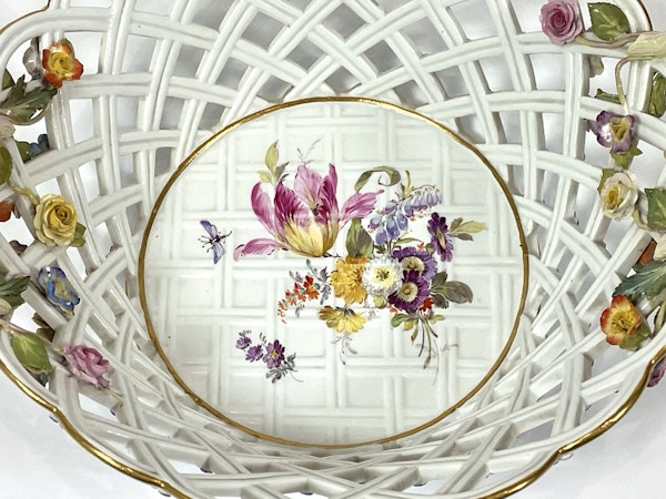 Meissen basket - image 6