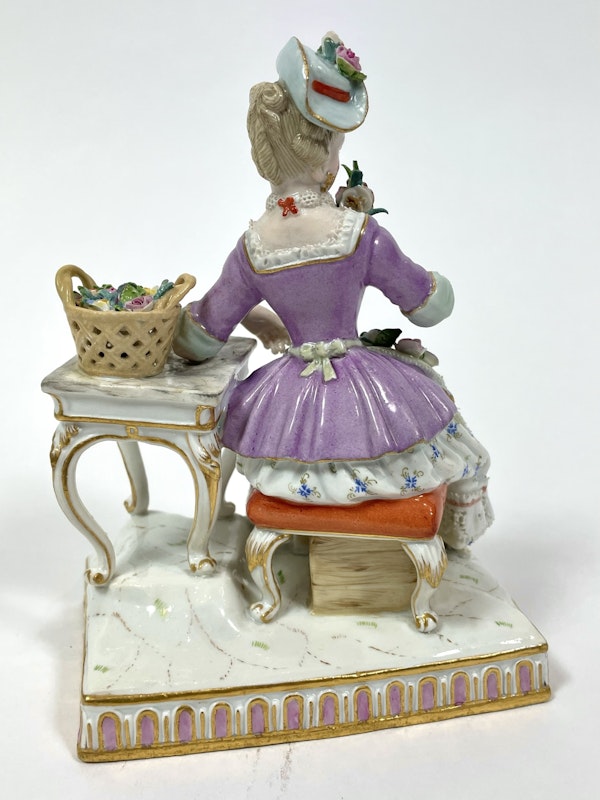 Meissen figure of smell - image 4