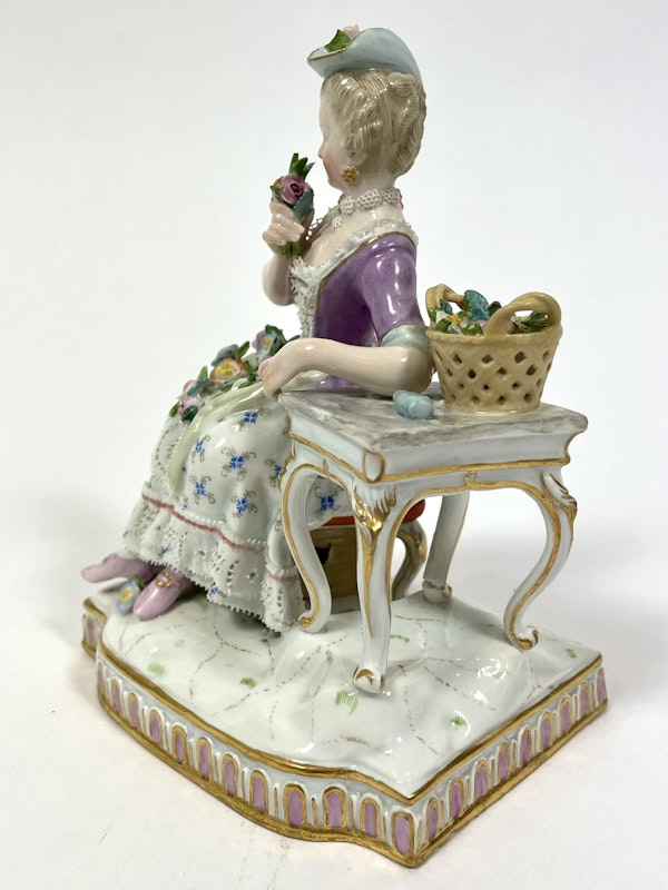 Meissen figure of smell - image 3