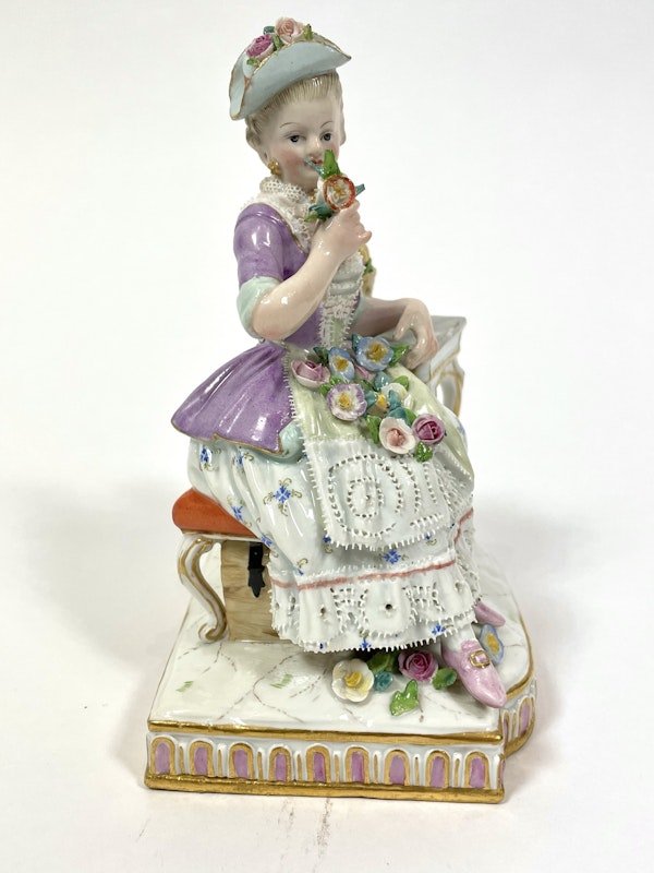 Meissen figure of smell - image 2