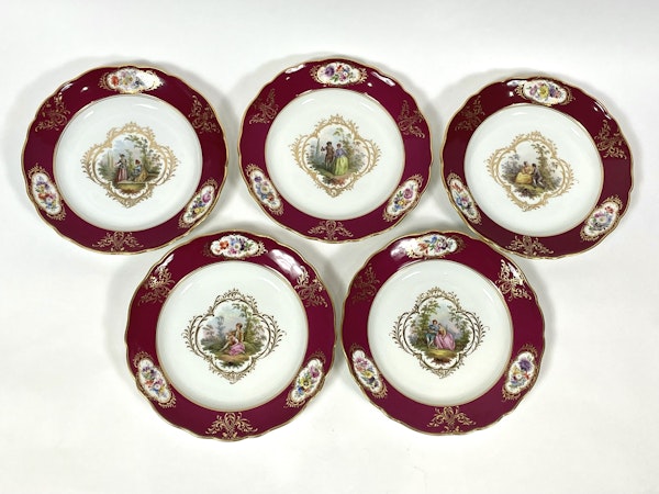 Meissen cabinet plates - image 2