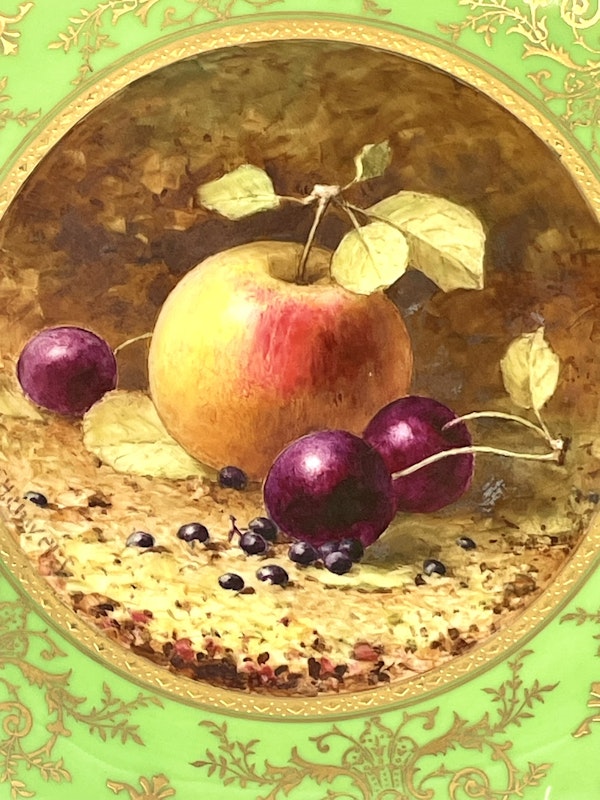 Signed Coalport plates - image 9