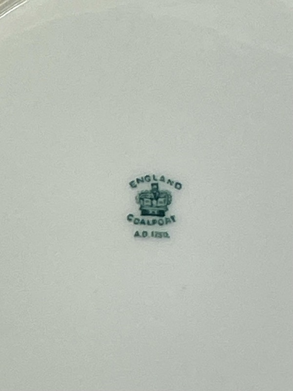 Signed Coalport plates - image 13