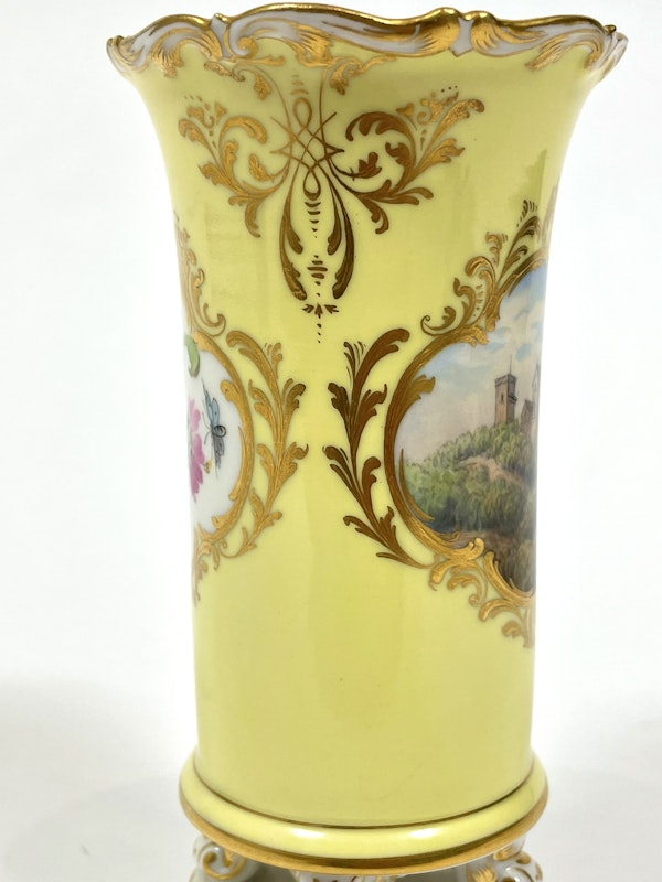 Meissen topographical vase - image 4