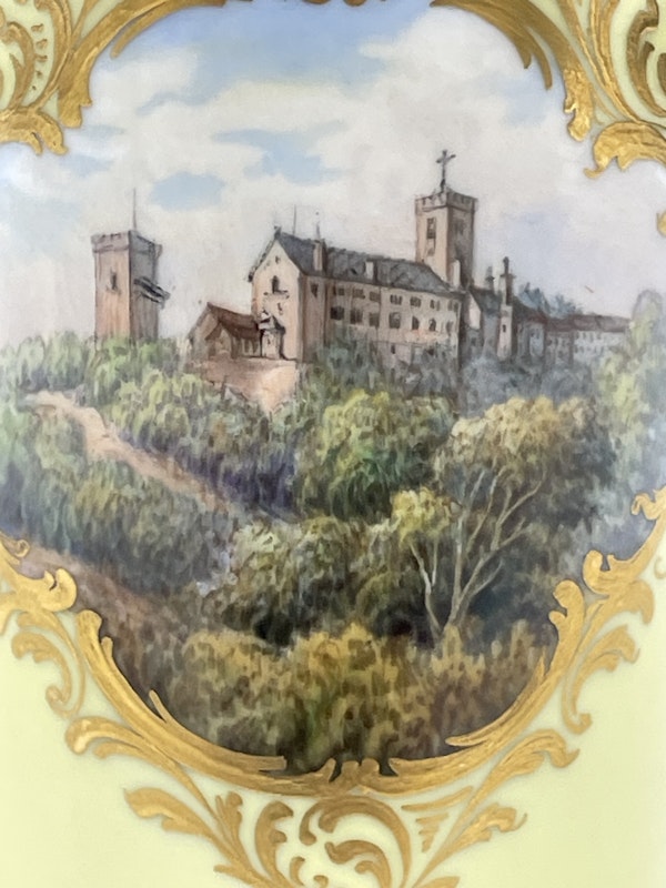 Meissen topographical vase - image 2