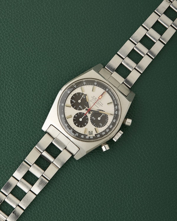 Zenith A384 Vintage El Primero Gay Freres Ladder Bracelet - image 3