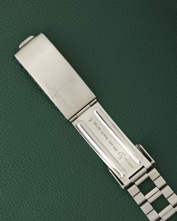 Zenith A384 Vintage El Primero Gay Freres Ladder Bracelet - image 11
