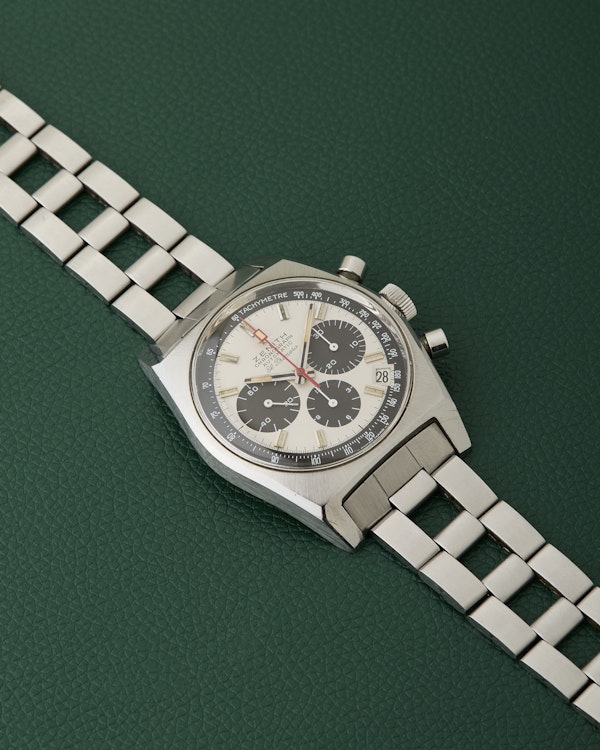 Zenith A384 Vintage El Primero Gay Freres Ladder Bracelet - image 8