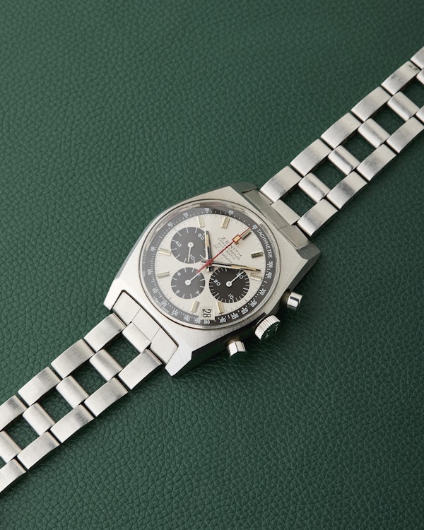 Zenith A384 Vintage El Primero Gay Freres Ladder Bracelet - image 7