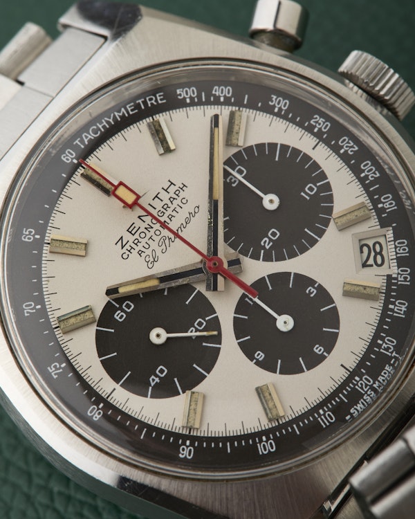 Zenith A384 Vintage El Primero Gay Freres Ladder Bracelet - image 10