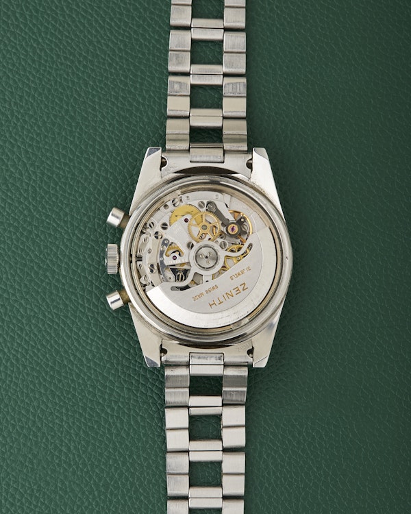 Zenith A384 Vintage El Primero Gay Freres Ladder Bracelet - image 15