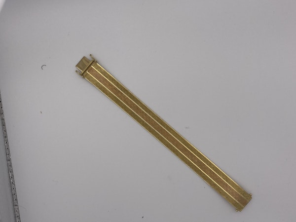 Vintage18 ct gold bracelet - image 4
