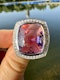 10.32ct Amethyst & Diamond Ring - image 6