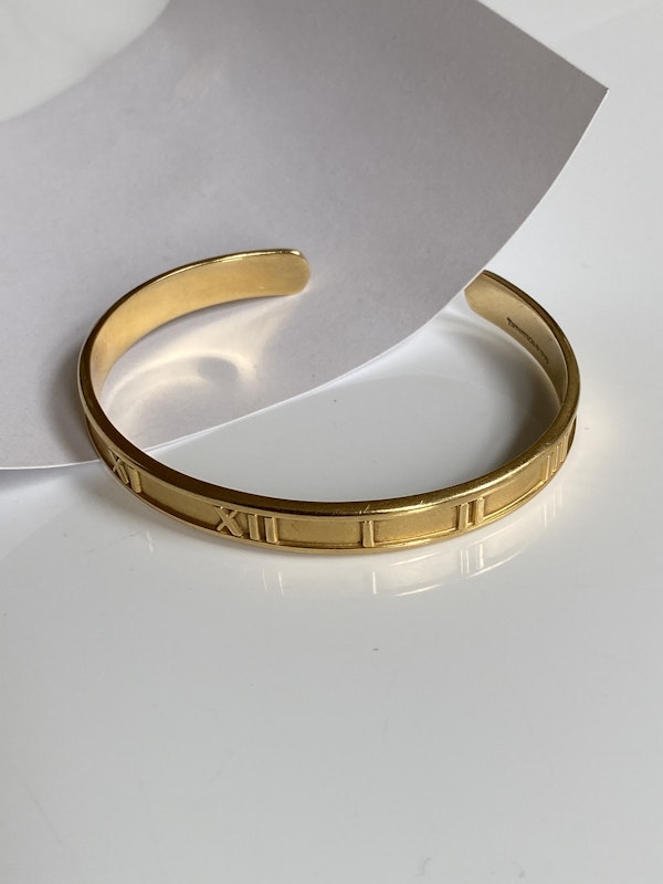 Tiffany Atlas 18k Gold Cuff | Gråsilver - image 4