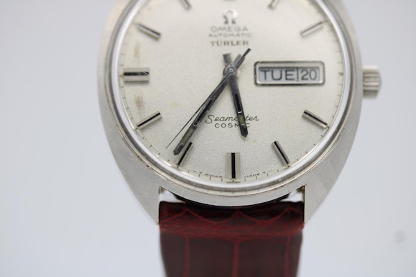 Omega Seamaster Cosmic 166.036 Turler signed Dial - image 10