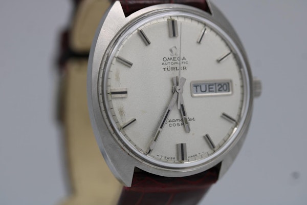 Omega Seamaster Cosmic 166.036 Turler signed Dial - image 11