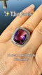 10.32ct Amethyst & Diamond Ring - image 9
