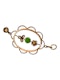 Art Nouveau gold and paste pendant - image 2