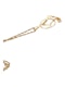 9 ct. gold and small diamond pendant on 9 ct. gold chain - image 2