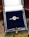 Downstairs at Grays: A very fine 18ct White Gold, 0.70 Carat, Old European Cut  Diamond Solitaire Ring. Circa 1945 - image 1