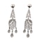 Art Deco Diamond and Platinum Drop Earrings, Circa 1920, 7.00 Carats - image 5