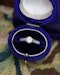 Downstairs at Grays: A very fine 14 ct. Yellow Gold, 0.35 Carat (approximately), Diamond Solitaire Ring Marked AJ Co, Birmingham. Circa 1950 - image 1