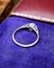Downstairs at Grays: A very fine 14 ct. Yellow Gold, 0.35 Carat (approximately), Diamond Solitaire Ring Marked AJ Co, Birmingham. Circa 1950 - image 2