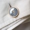 Art Deco Grey Enamel, Diamond, Platinum and Gold Cufflinks, Circa 1930 - image 4