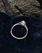 Downstairs at Grays: A very fine Platinum Solitaire Diamond Ring Circa 1959 - image 4