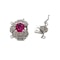 Art Deco Ruby, Diamond and Platinum Clasp, Circa 1930 - image 5