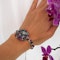 Vintage Tutti Frutti Diamond, Sapphire, Ruby, Emerald and Platinum Cocktail Watch - image 4