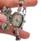 Vintage Tutti Frutti Diamond, Sapphire, Ruby, Emerald and Platinum Cocktail Watch - image 3
