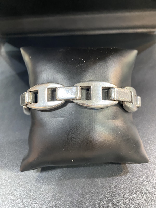 Hermes silver bracelet | Gråsilver - image 3